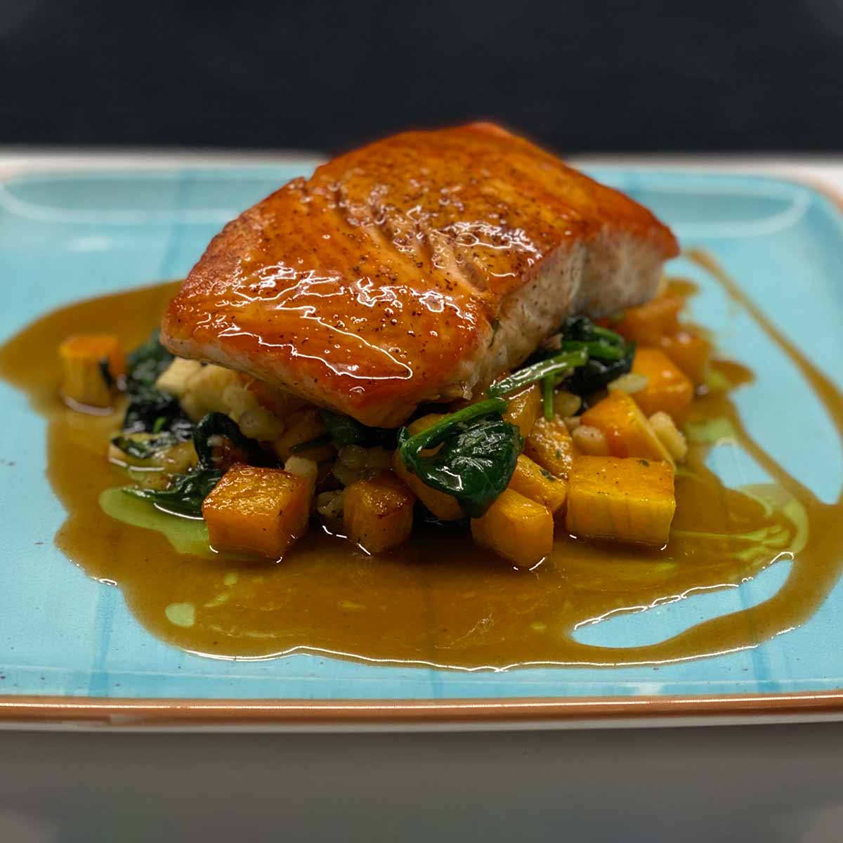 pan-roasted salmon - The Third Rail